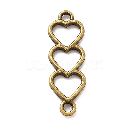 Tibetan Style Alloy Connector Charms FIND-NH0001-12AB-1