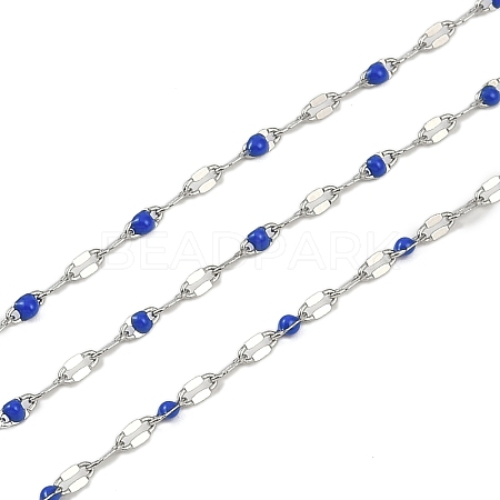 Brass Dapped Chains AJEW-Q153-02P-14-1