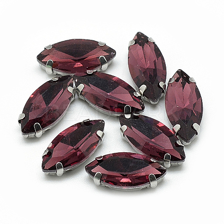 Sew on Rhinestone RGLA-T034-4x8mm-18-1