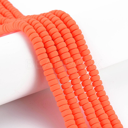 Handmade Polymer Clay Beads Strands CLAY-N008-210-1