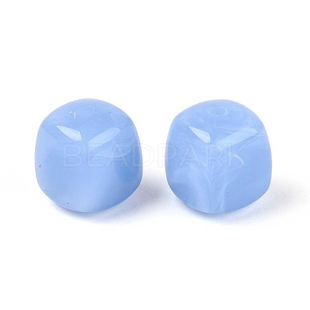 Opaque Acrylic Beads OACR-ZX006-33F-1