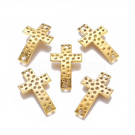 Alloy Hammered Cross Links connectors X-PALLOY-AD49200-AG-FF-1
