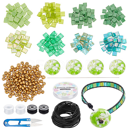  DIY Tile Bracelet Making Kit DIY-NB0009-76-1