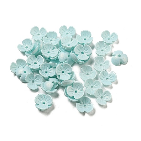 Opaque Acrylic Beads Caps OACR-Z018-05A-1