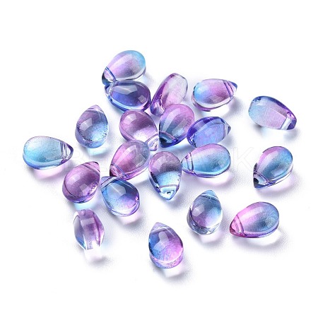 Transparent Glass Beads GGLA-M004-05A-09-1