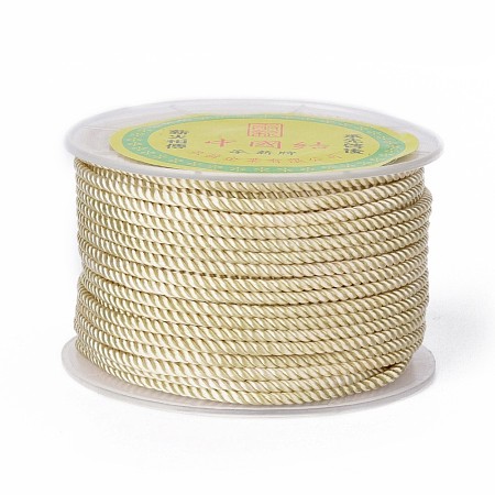 Polyester Milan Cord for DIY Jewelry Craft Making OCOR-F011-D08-1