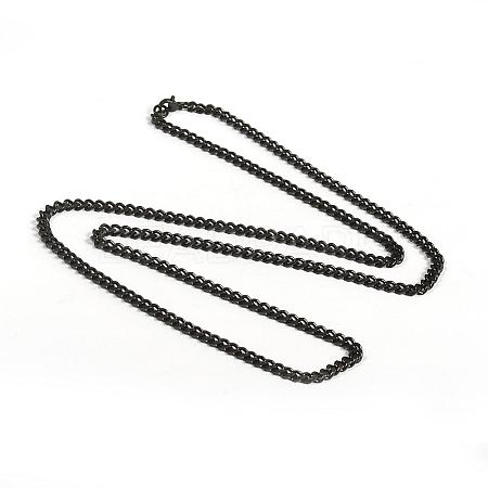 304 Stainless Steel Necklaces NJEW-D265-05B-1