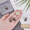 4Pcs Brass Beads KK-PH0013-27AS-3