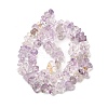 Natural Ametrine Beads Strands G-H315-A03-02-3