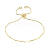 Rack Plating Brass Chain Bracelet Making LS-KK-A142-017G-1