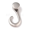 Non-Tarnish 304 Stainless Steel Hook Clasps STAS-C109-11P-1