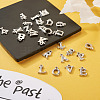 Alloy Rhinestone Charms ALRI-T008-01P-5