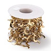 Handmade Brass Curb Chains CHC-I036-66G-3