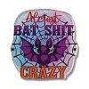 Halloween Printed Acrylic Pendants OACR-P026-D02-1