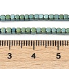 Electroplate Non-magnetic Synthetic Hematite Beads Strands G-I175-09F-3