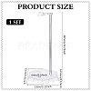 Plastic Minifigures Display Stands with Adjustable Snake Bone Bracket ODIS-WH0070-81A-2