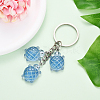 Tortoise Theme Gradient Color & Luminous Resin  Pendant Decoration KEYC-YW00154-01-1
