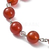 5Pcs 5 Style Natural Mixed Gemstone Rosary Bead Bracelets Set BJEW-TA00330-4