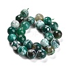 Natural Fire Crackle Agate Beads Strands G-L595-A02-01E-3