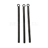 Ion Plating(IP) 304 Stainless Steel Pendants STAS-L218-19B-1