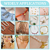 800Pcs 8 Colors Brass Crimp Beads FIND-UN0004-36-6