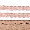 Handmade Foil Glass Beads Strands FOIL-Q002-04J-4