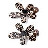 Alloy & Resin Alligator Hair Clips OHAR-B007-08C-2