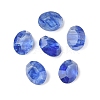 Blue Watermelon Stone Glass Cabochons G-C146-02H-1