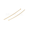 Brass Flat Head Pins KK-WH0058-03D-G01-2