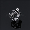 Alloy Skeleton Open Cuff Rings SKUL-PW0002-007AS-2