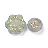 Plating Acrylic Beads X-OACR-C013-16-2