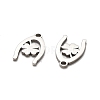 316 Surgical Stainless Steel Charms STAS-H190-14P-05-2
