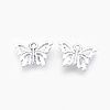 Alloy Butterfly Charms PALLOY-J218-124S-AAA-1