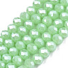Electroplate Glass Beads Strands EGLA-A034-J3mm-A05-1