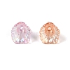 Plated AB Acrylic Beads Cap OACR-B025-02B-2