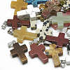 Natural & Synthetic Mixed Stone Pendants X-G-T080-M-1