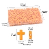 200Pcs Opaque Acrylic Beads SACR-FS0001-39A-4
