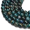 Natural Chrysocolla Beads Strands G-G475-A03-10mm-4