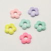 Opaque Acrylic Flower Bead Frames SACR-Q100-M054-1