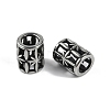 304 Stainless Steel European Beads STAS-C108-09A-AS-1