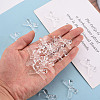 Transparent Acrylic Beads X-TACR-S154-55B-205-5