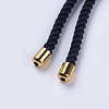 Nylon Twisted Cord Bracelet Making X-MAK-F018-04G-RS-4