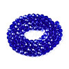 Transparent Glass Beads Strands EGLA-A035-T3mm-D06-2
