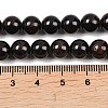 Round Natural Garnet Beads Strands X-G-D751-8mm-5