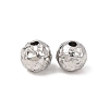 Textured 304 Stainless Steel Beads STAS-I358-10P-01-1