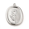 Non-Tarnish 304 Stainless Steel Pendants STAS-H172-17P-1