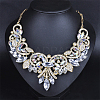 Pointed Back Glass Rhinestone Cabochons RGLA-OC0001-08C-5