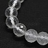 Natural Quartz Crystal Beads Strands G-G927-25-4