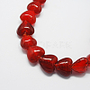 Handmade Gold Foil Glass Beads FOIL-R050-15x10mm-1-2