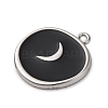 Alloy Enamel Pendants PALLOY-R162-03P-2